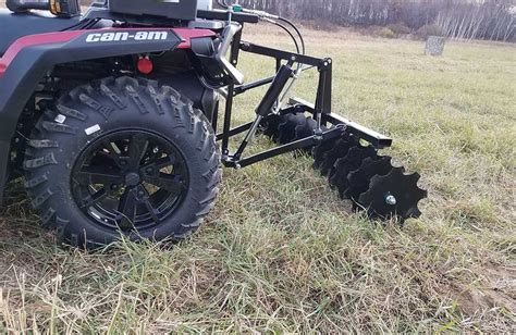 This model of <b>harrow</b> is extremely popular for creating food plots. . Atv disc harrow harbor freight